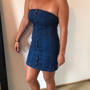 Brand new "TWINS" brand denim dress